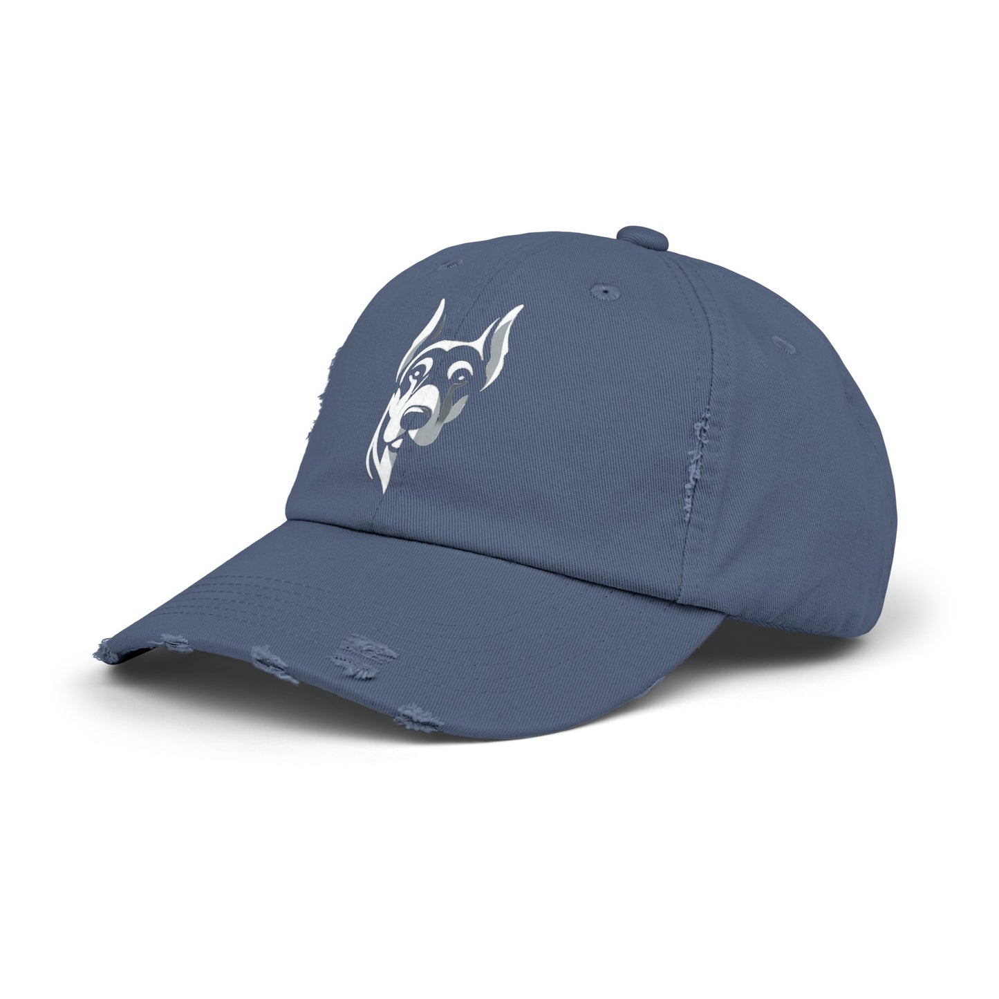 Doberman  - Stylish Unisex Distressed Cap