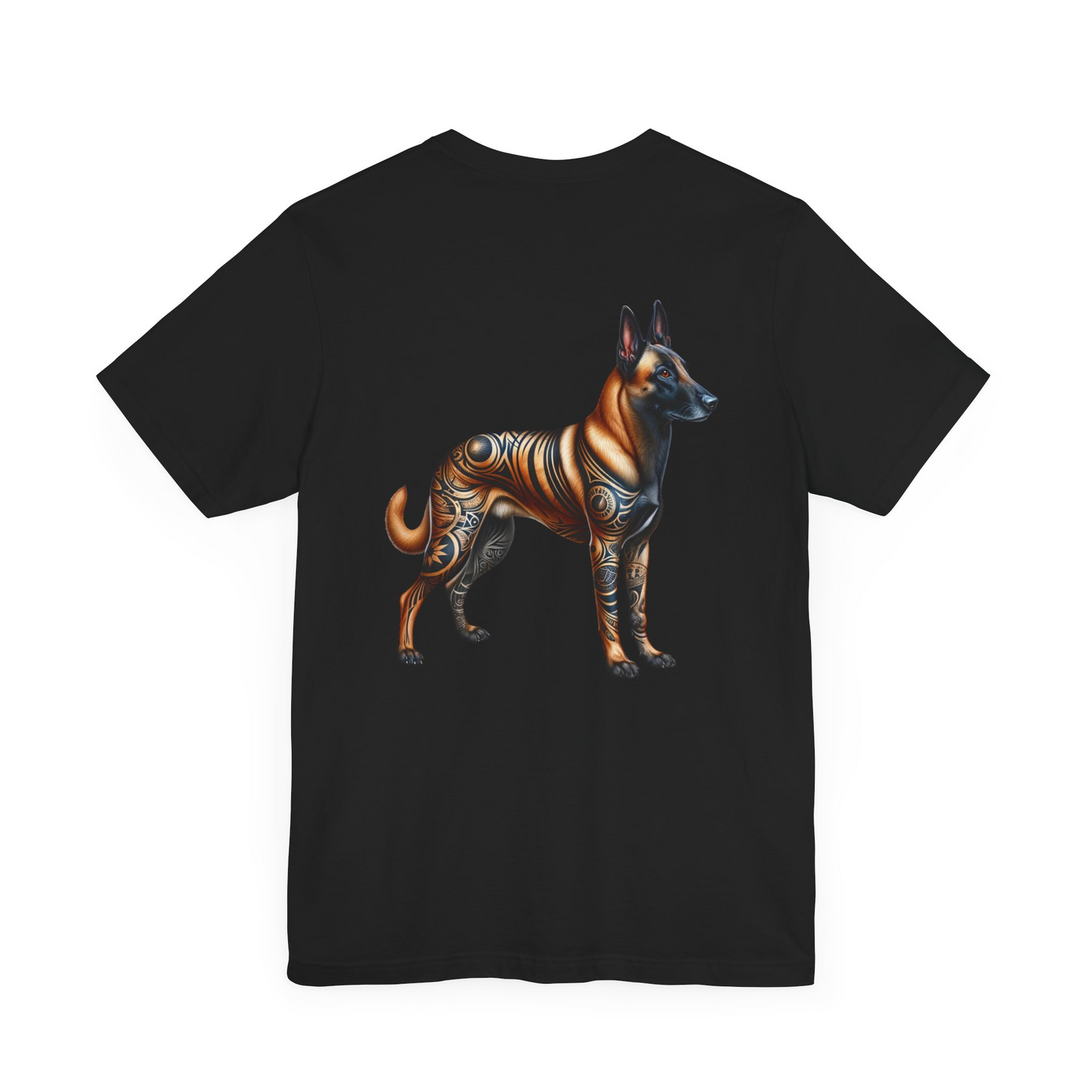 Belgian Malinois Unisex Jersey Short Sleeve Tee -Right Profile