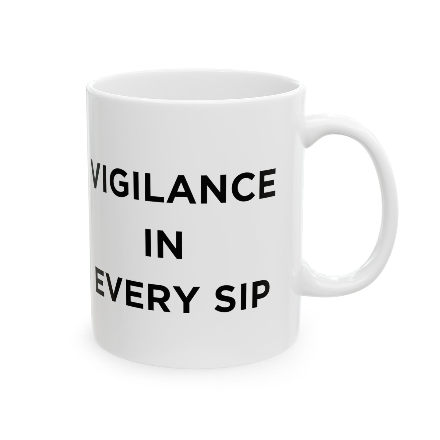 Cane Corso "Vigilance in Every Sip" Ceramic Mug (11oz, 15oz)