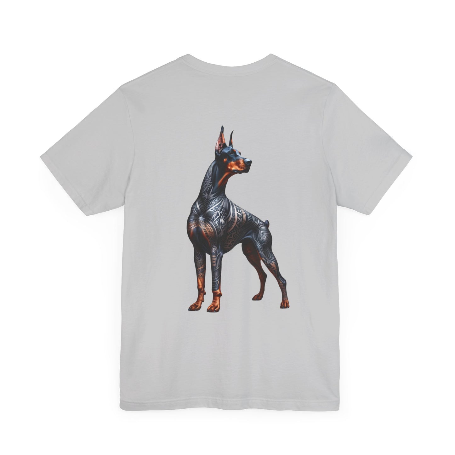 Doberman Unisex Jersey Short Sleeve Tee - Left profile