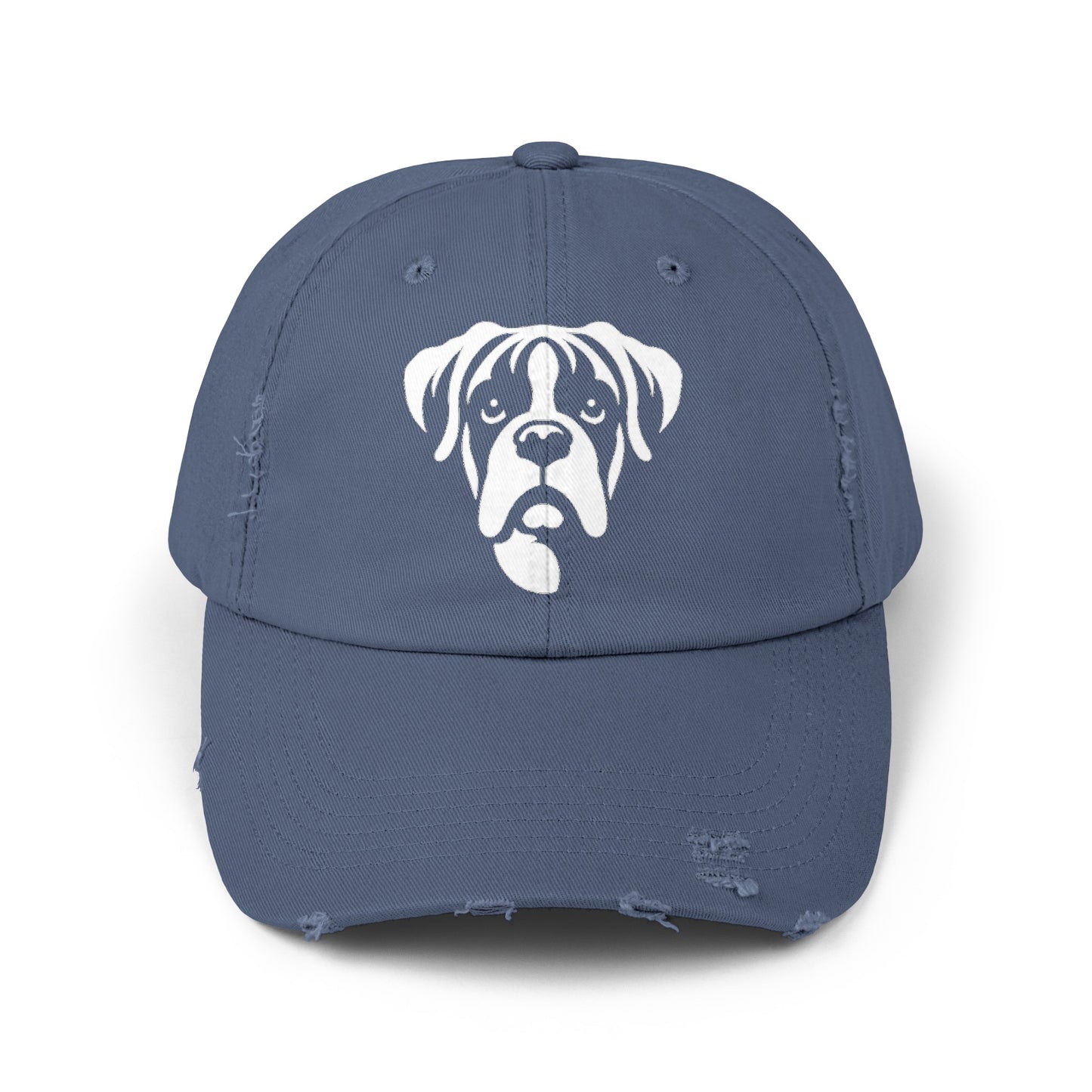 Boxer  - Stylish Unisex Distressed Cap