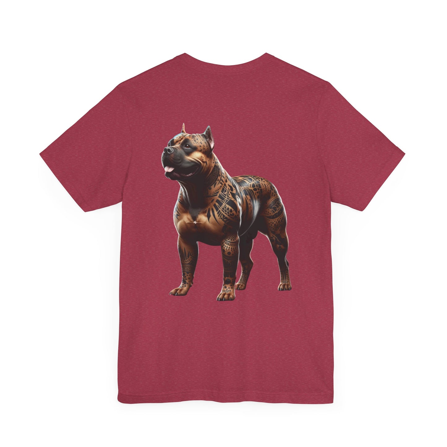 American Bully Unisex Jersey Short Sleeve Tee -Spot Full Body