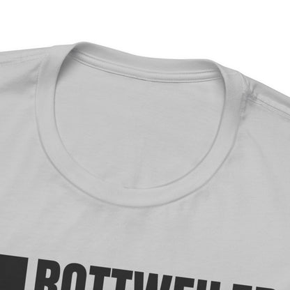 Rottweiler Unisex Jersey Short Sleeve Tee - Right profile