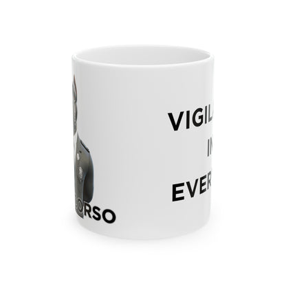 Cane Corso "Vigilance in Every Sip" Ceramic Mug (11oz, 15oz)