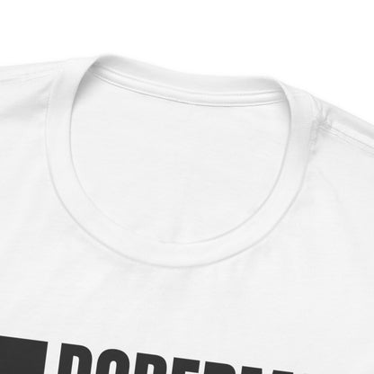 Doberman Unisex Jersey Short Sleeve Tee - Left profile