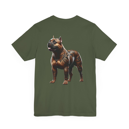 American Bully Unisex Jersey Short Sleeve Tee -Spot Full Body