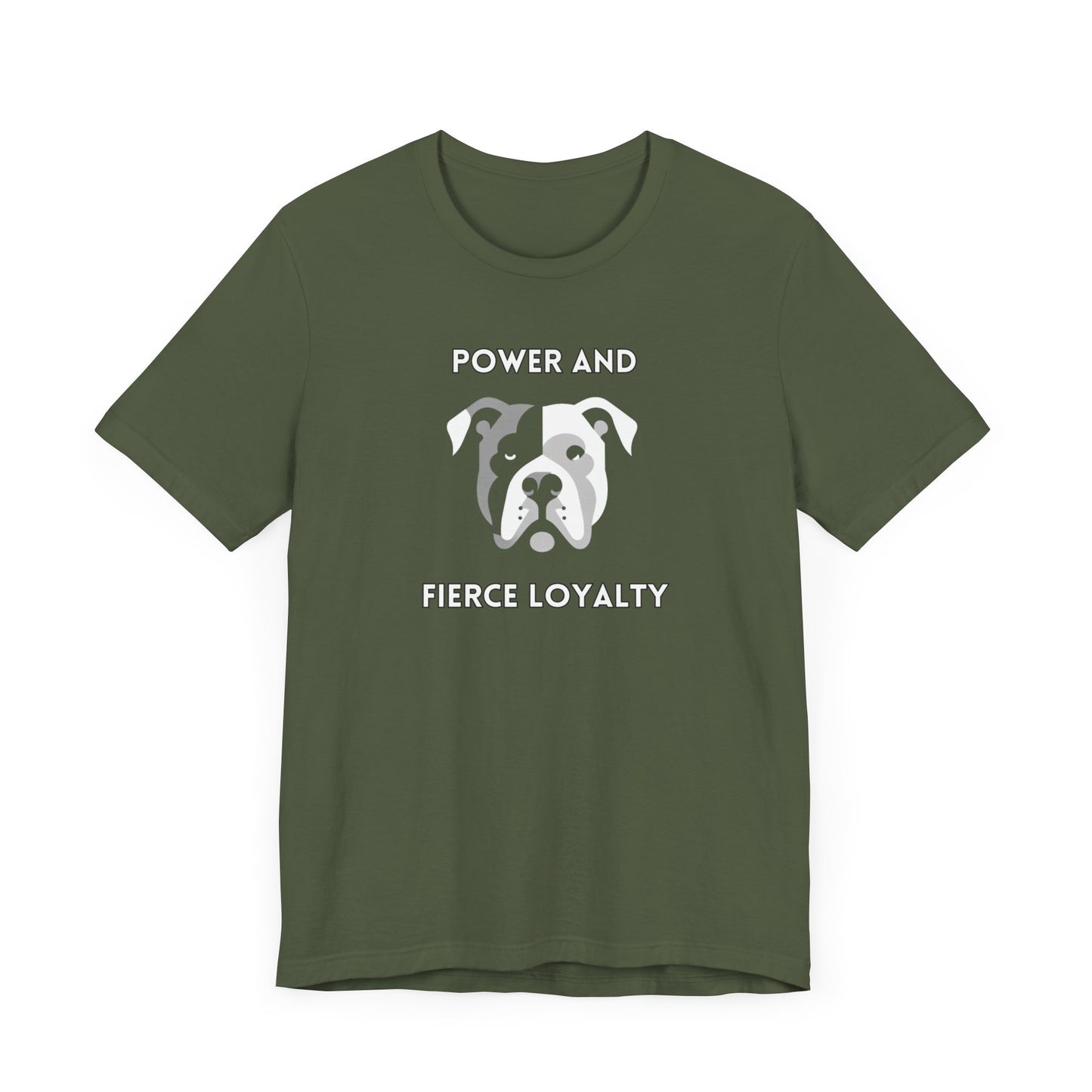 Pitbull "Power and Fierce Loyalty" Unisex Jersey Short Sleeve Tee