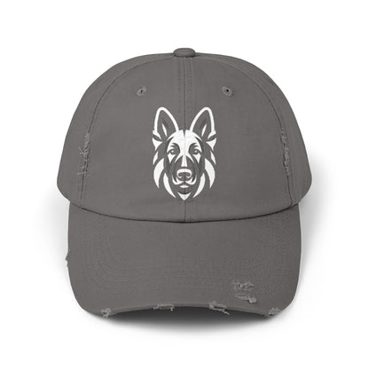 German Shepherd  - Stylish Unisex Distressed Cap