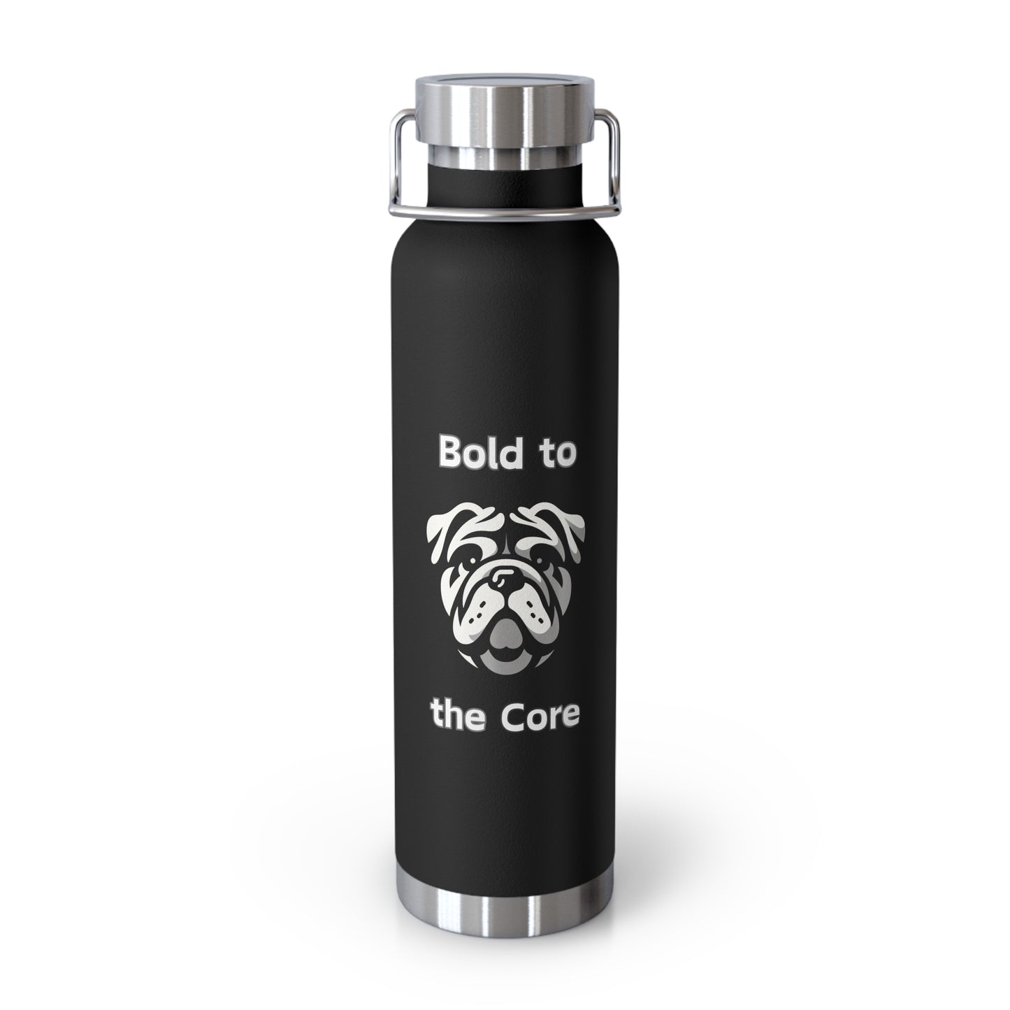 Bulldog "Bold to the Core" Copper Vacuum Insulated Bottle, 22oz