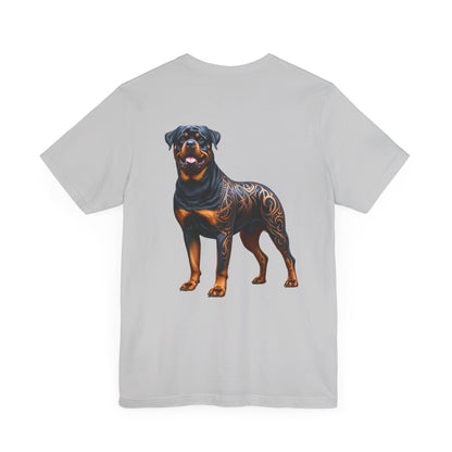 Rottweiler Unisex Jersey Short Sleeve Tee - Left profile