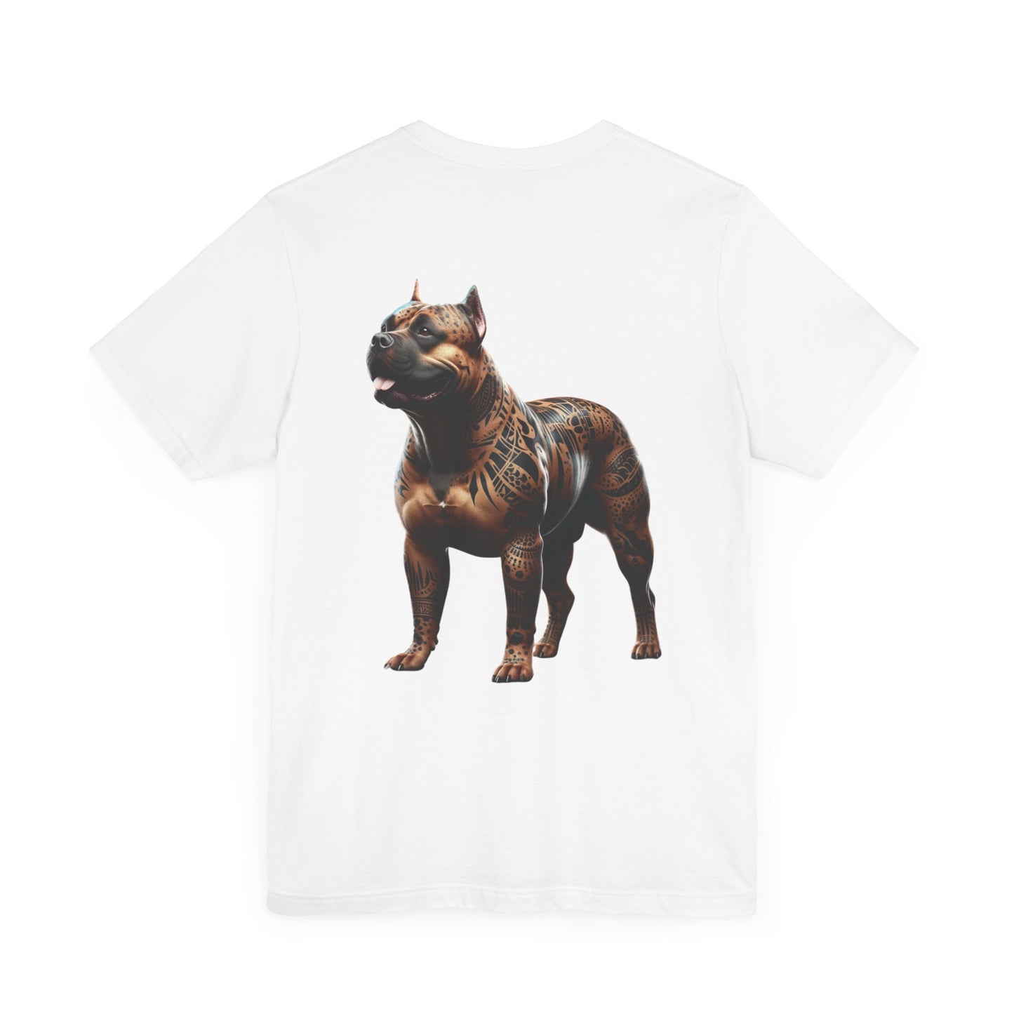 American Bully Unisex Jersey Short Sleeve Tee -Spot Full Body