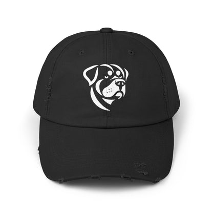 Rottweiler  - Stylish Unisex Distressed Cap