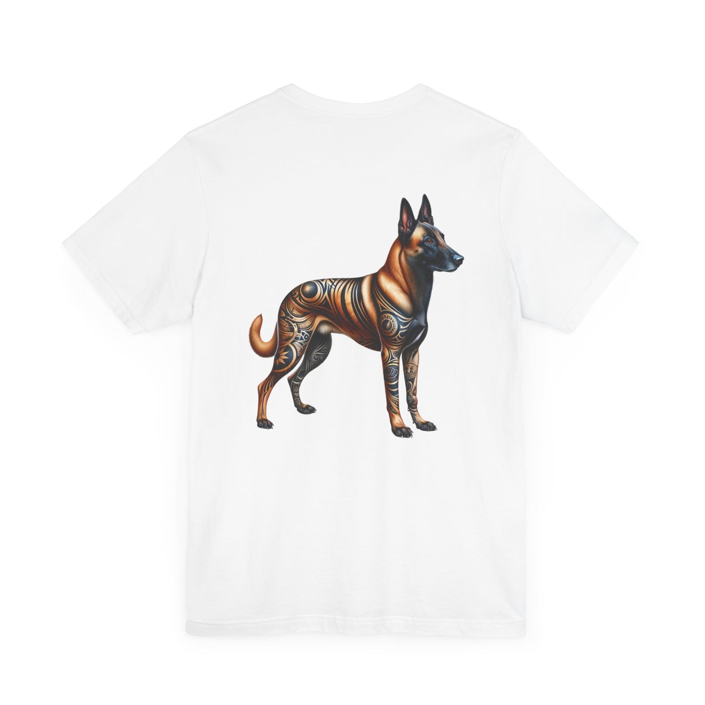 Belgian Malinois Unisex Jersey Short Sleeve Tee -Right Profile