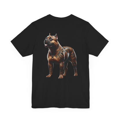 American Bully Unisex Jersey Short Sleeve Tee -Spot Full Body