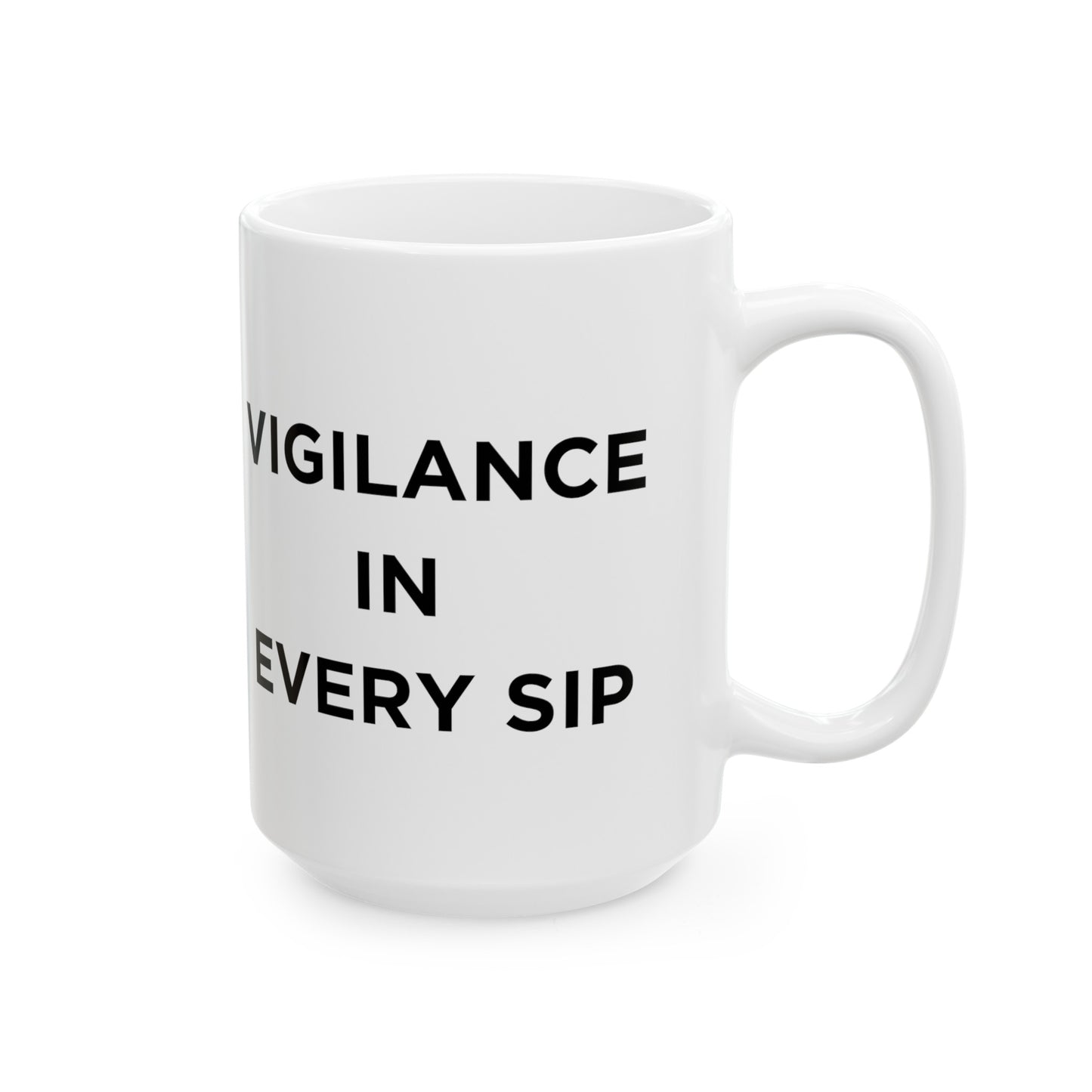 Cane Corso "Vigilance in Every Sip" Ceramic Mug (11oz, 15oz)