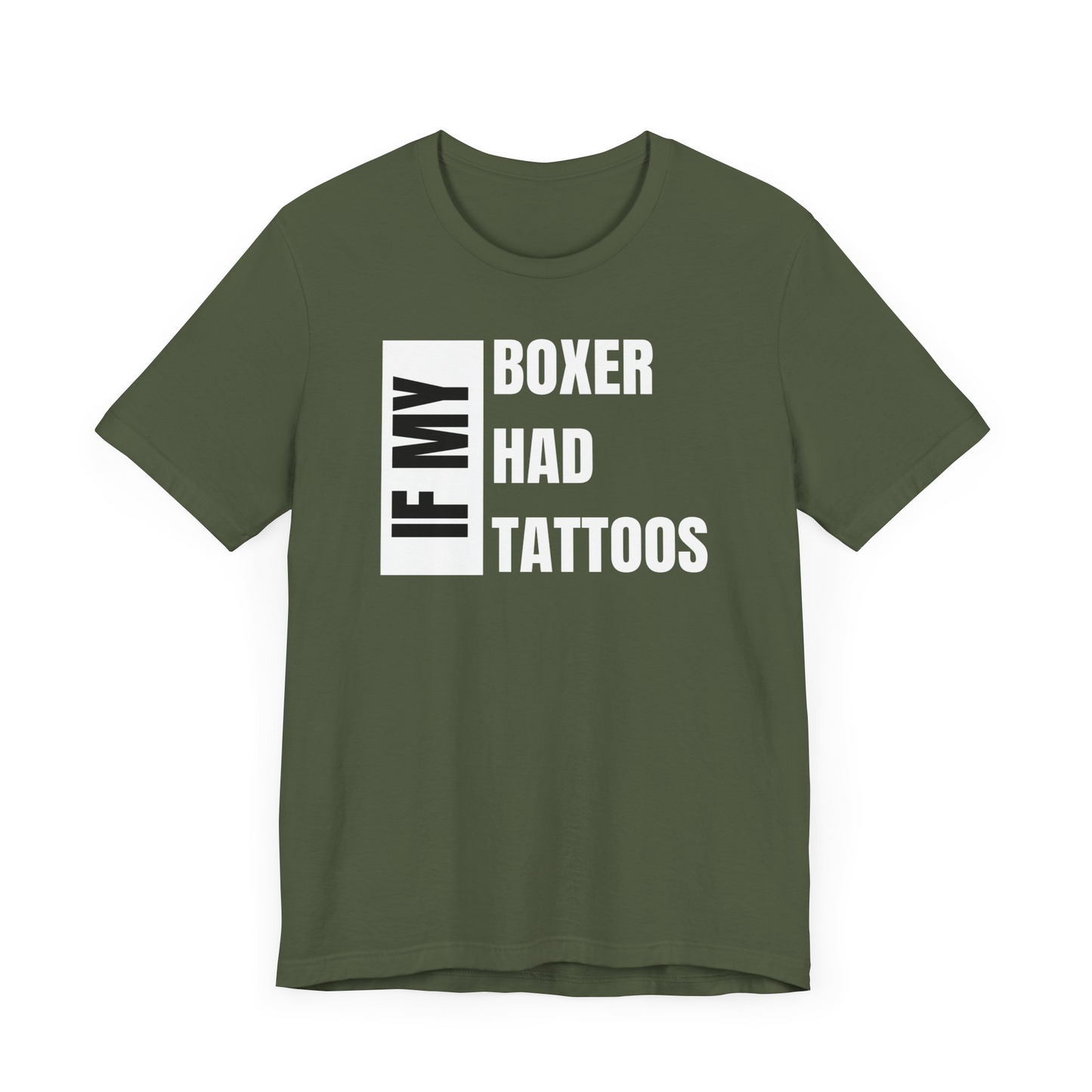 Boxer Unisex Jersey Short Sleeve Tee - Right profile