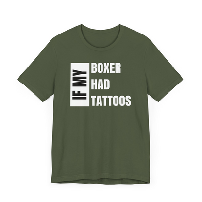 Boxer Unisex Jersey Short Sleeve Tee - Right profile