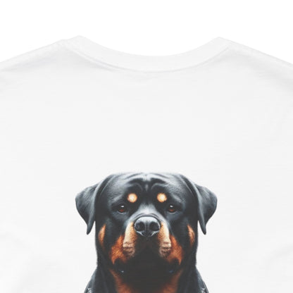 Rottweiler Unisex Jersey Short Sleeve Tee - Sitting