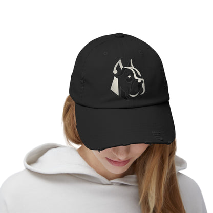 Cane Corso - Stylish Unisex Distressed Cap