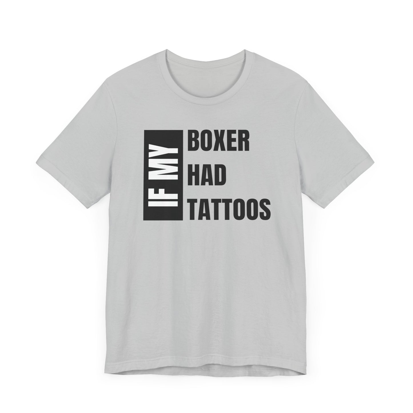 Boxer Unisex Jersey Short Sleeve Tee - Right profile