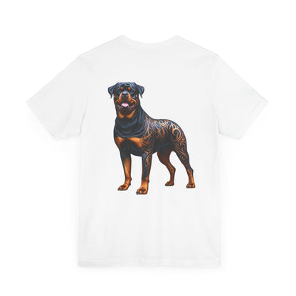 Rottweiler Unisex Jersey Short Sleeve Tee - Left profile