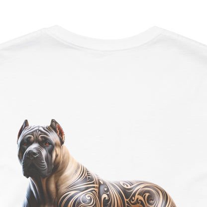 If My Cane Corso Unisex Jersey Short Sleeve Tee - Brown Cane Corso