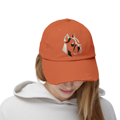 Cane Corso - Stylish Unisex Distressed Cap