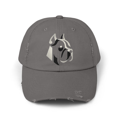 Cane Corso - Stylish Unisex Distressed Cap