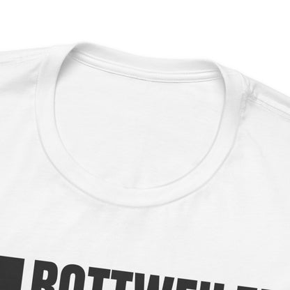 Rottweiler Unisex Jersey Short Sleeve Tee - Left profile