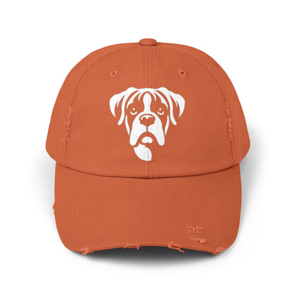 Boxer  - Stylish Unisex Distressed Cap