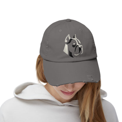 Cane Corso - Stylish Unisex Distressed Cap