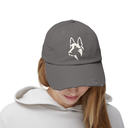 Belgian Malinois  - Stylish Unisex Distressed Cap