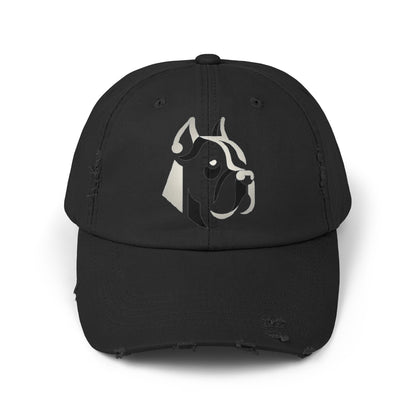 Cane Corso - Stylish Unisex Distressed Cap