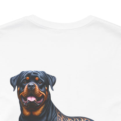 Rottweiler Unisex Jersey Short Sleeve Tee - Left profile