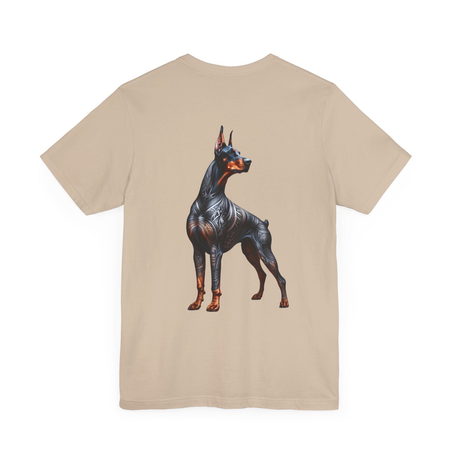 Doberman Unisex Jersey Short Sleeve Tee - Left profile