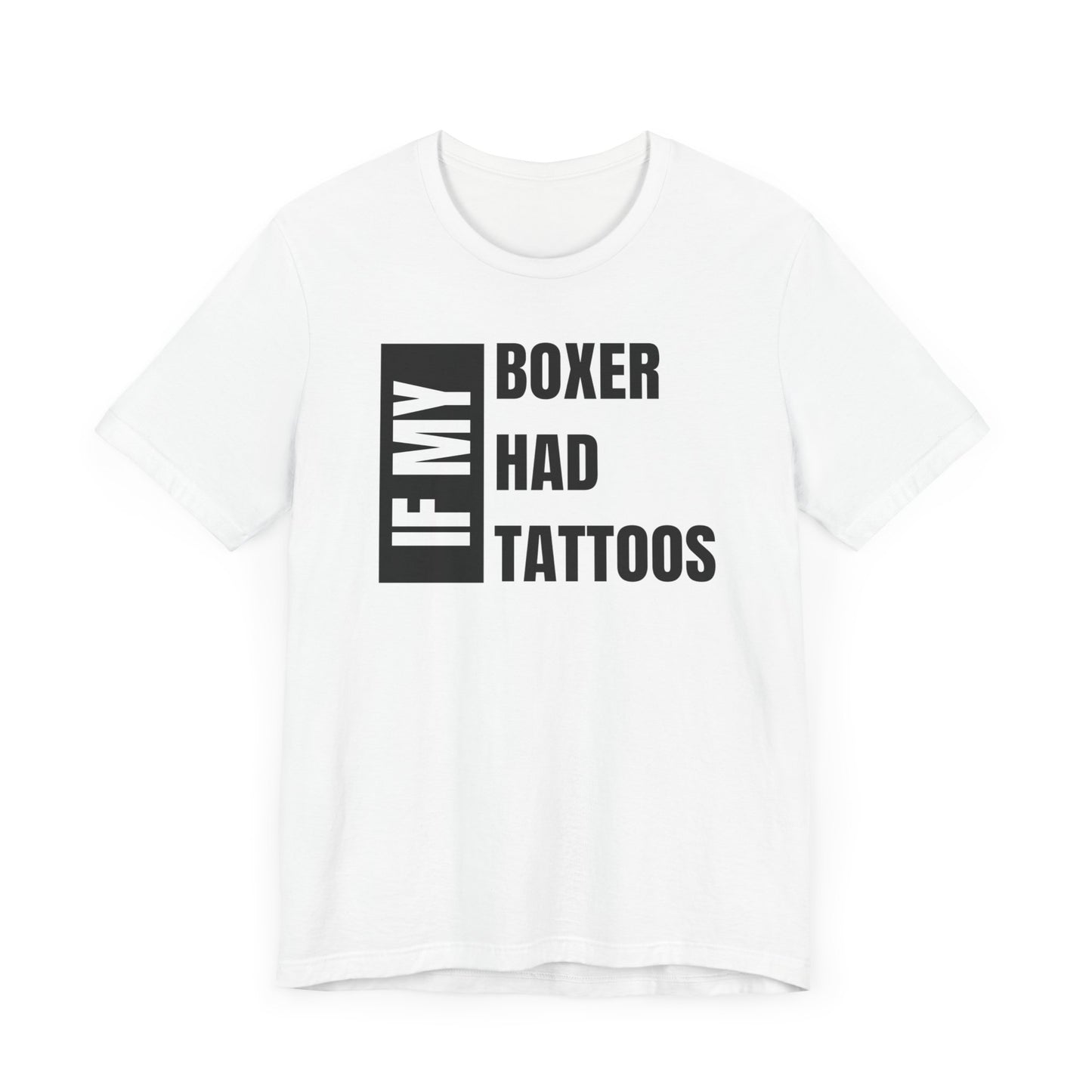 Boxer Unisex Jersey Short Sleeve Tee - Right profile