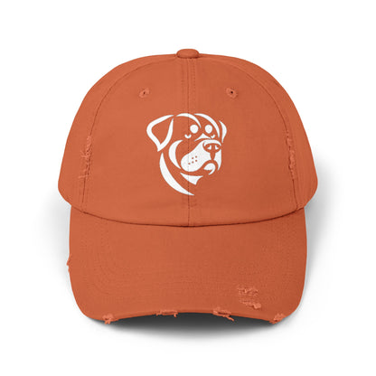 Rottweiler  - Stylish Unisex Distressed Cap