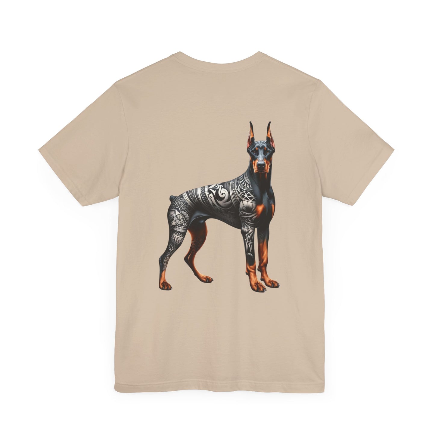 Doberman Unisex Jersey Short Sleeve Tee - Right profile