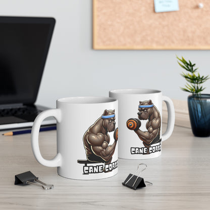 Cane Corso -Biceps Workout- Ceramic Mug, (11oz, 15oz)