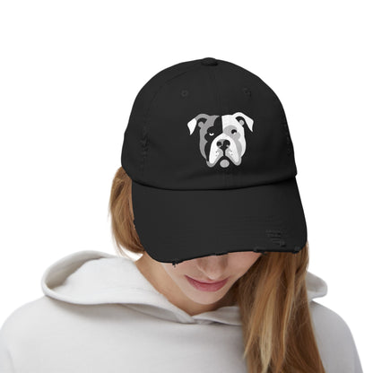 Pitbull  - Stylish Unisex Distressed Cap