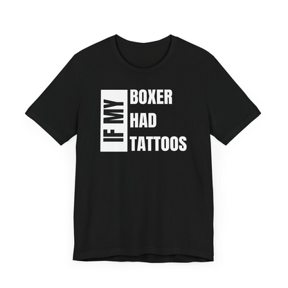 Boxer Unisex Jersey Short Sleeve Tee - Right profile