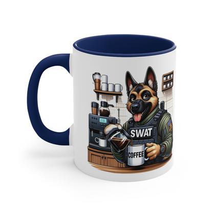 K9 SWAT "Special Woofs And Tactics" Ceramic Mug (11oz, 15oz)