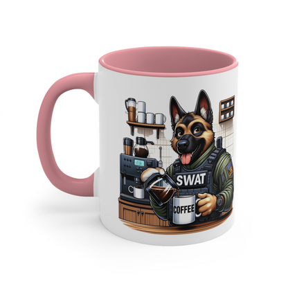 K9 SWAT "Special Woofs And Tactics" Ceramic Mug (11oz, 15oz)