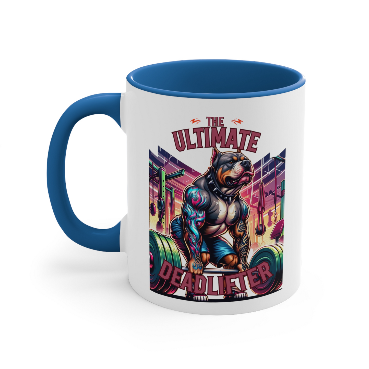 Rottweiler "The Ultimate Deadlifter" Ceramic Mug, (11oz, 15oz)