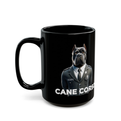 Cane Corso "Vigilance in Every Sip" Ceramic Mug (11oz, 15oz)