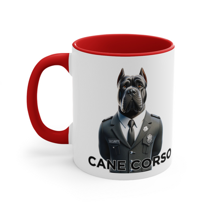 Cane Corso "Vigilance in Every Sip" Ceramic Mug (11oz, 15oz)